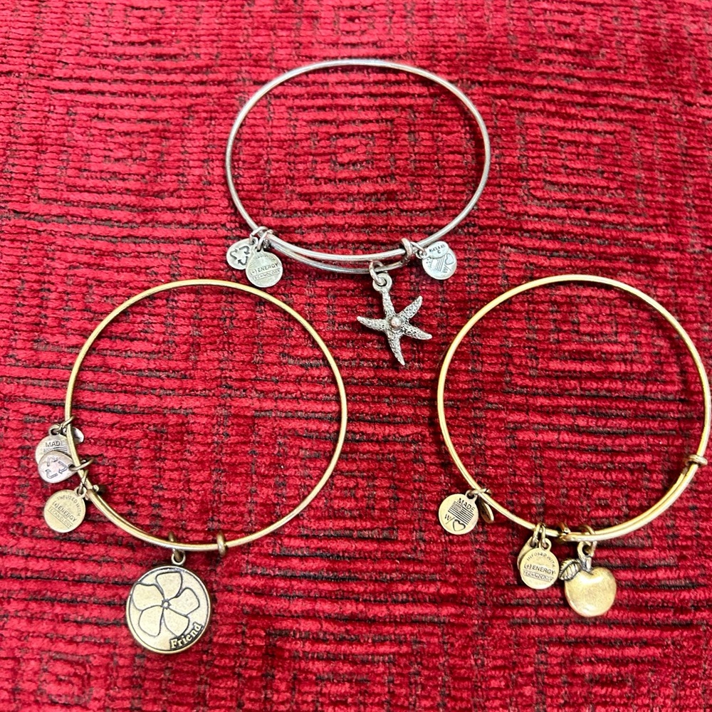 3  ALEX and ANI ENERGY  Bangle Bracelets